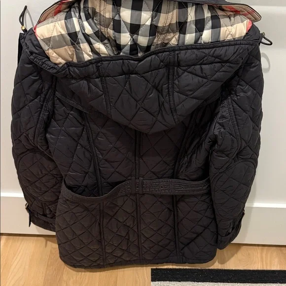 Burberry Black Quilted Utility Jacket - Picture 3 of 4